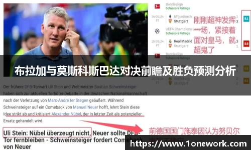 布拉加与莫斯科斯巴达对决前瞻及胜负预测分析